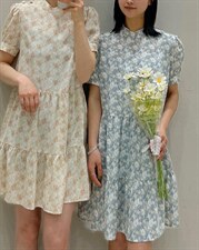 【现货】碎花连衣裙2色，女装连衣裙，ONE(2F)