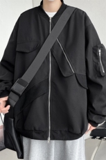 XZ213-JK6622-P88控108港风大码美式vibe高街潮牌立领飞行服夹克，男装夹克，星座213