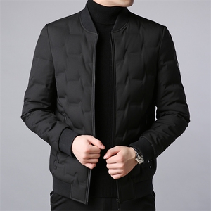 B1805钱塘2021-1羽绒服简约轻奢高端男士商务休闲90白鸭绒图片