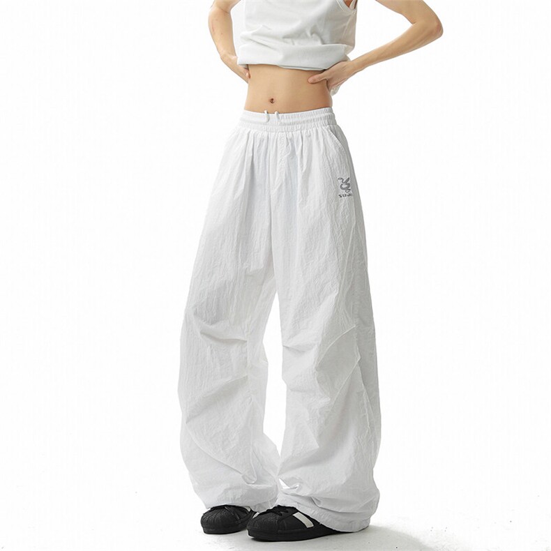 小蛇印花垂感工装裤男款春季美式hiphop欧美街舞情侣伞兵阔腿裤子,男装工装外套,星座218-1（原230）