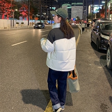 2025新版棉服秋冬短款潮流时尚韩版宽松棉服M102-80，男装棉衣，星座911-3