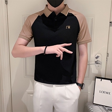 23夏季小伙简约休闲POLO衫男刺绣保罗衫301A-1/PL62/P50，男装Polo衫，星座301A-1