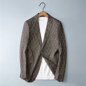 秋冬男士西服外套休闲商务潮流时尚免烫长袖小西装663P185控价328图片