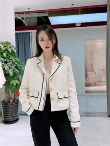 小香风外套图片