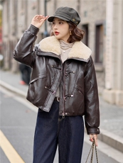 【2026冬季新款】时尚优雅保暖大毛领皮羽绒服，女装羽绒服，缘衣格