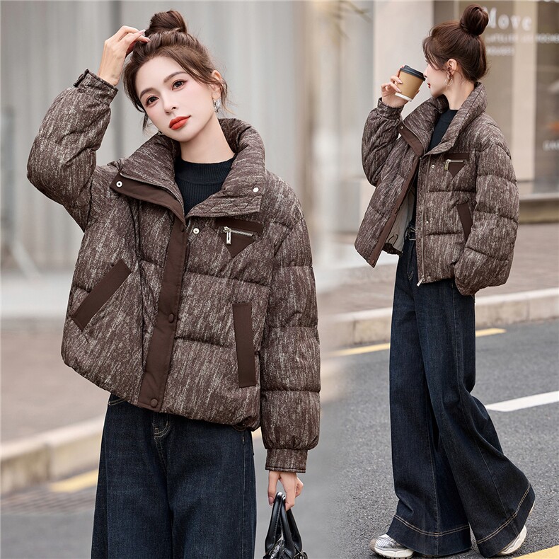 2025年冬季90白鸭绒羽绒服,女装羽绒服,艾尚靓装