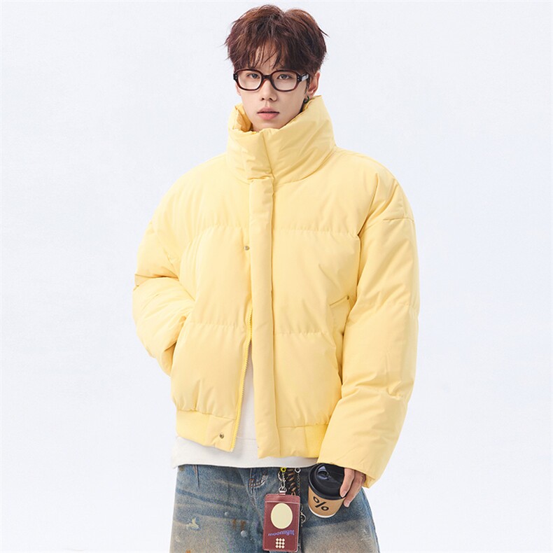 支持二开冬装加棉加厚立领棉服男女棉衣外套光板面包服M816-P70,男装棉衣,电商A441