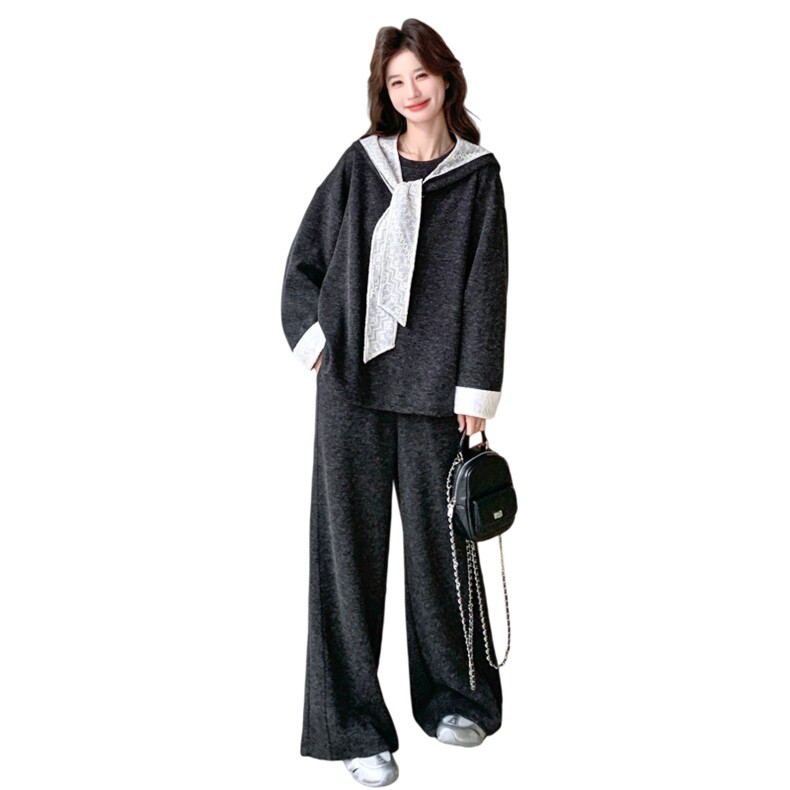 已出大货【26春新款】蕾丝拼接三件套2D001-6736-P165-K268,女装套装/套裙,2D001