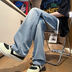XZ616 夏季星空纹设计款肌理感休闲裤牛仔长裤 TY1011 特P40控78图片