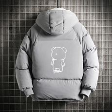 控128加绒面包服男大码羊羔毛棉衣男MY16339-P100，男装棉衣，电商A040A