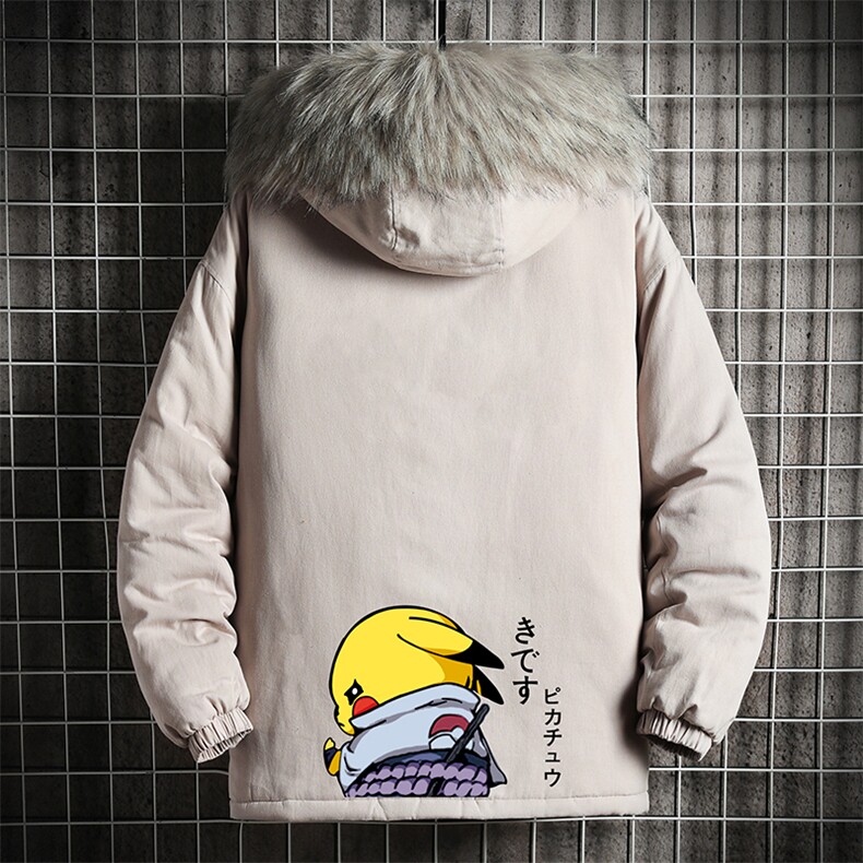 MM48036-P130冬季大毛领衣男士大码加厚袄男服网格挂拍,男装棉衣,电商A040A