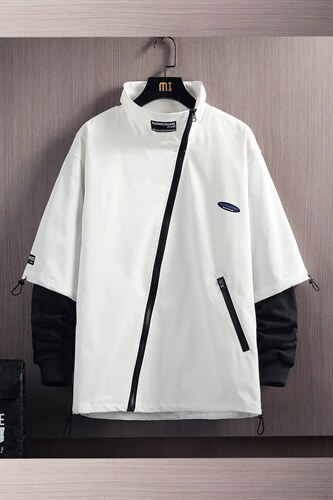 7XL-M加肥加大码立领夹克外套男2023秋季新款斜门襟工装上衣控98，男装夹克，钱塘717(原712)