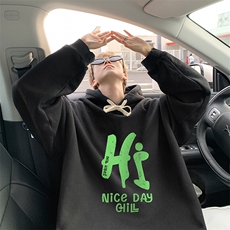连帽卫衣男大码胖子帽衫大号运动服WY2418-P35，男装卫衣，电商A040