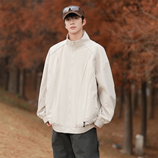 现货美式休闲加厚雪山棉衣夹克外套立领纯色三防户外工装棉服，男装夹克，电商A486