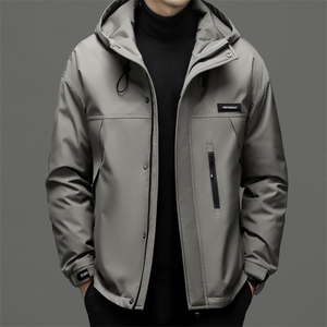 SQY28835秋冬新款2023年男士休闲羽绒服加厚保暖夹克外套P235图片