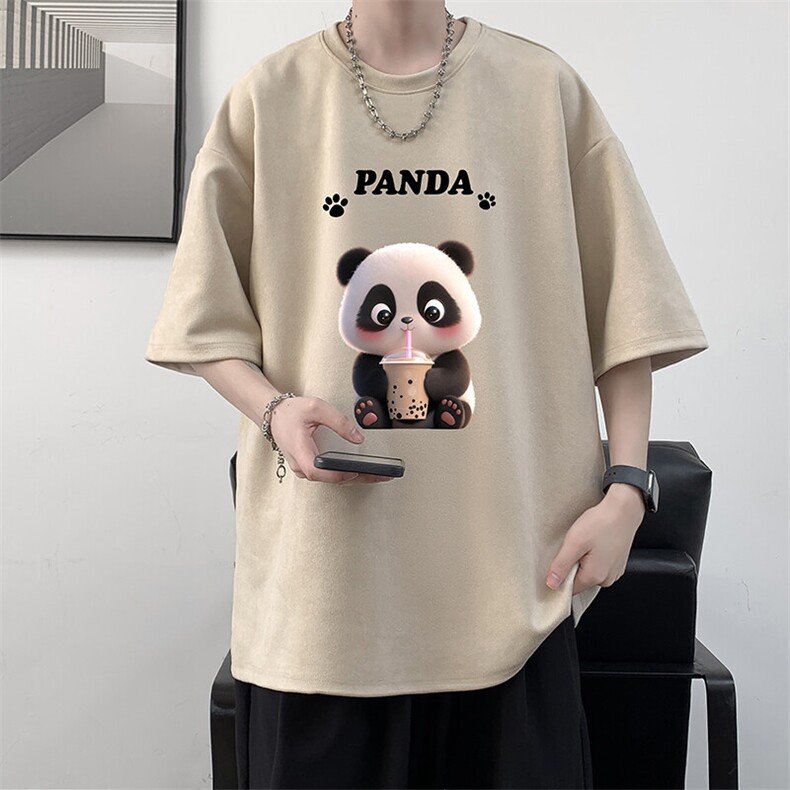 麂皮绒短袖t恤男大码半袖男JD82417-P25,男装T恤,电商A040