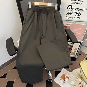 2025新款设计超宽松阔腿休闲裤垂感显瘦裤外贸青年现货K8285-P44图片