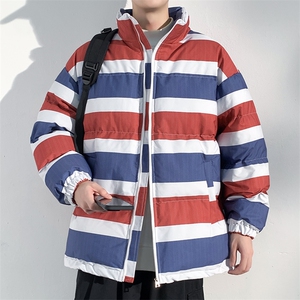 新款抗寒保暖三色布棉服男士潮牌时尚防风防水棉衣M888特P80控138图片