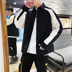 C903-P55衬衫男士长袖韩版潮流帅气衬衣服宽松百搭工装外套潮，男装衬衫，电商D310（原电商305）