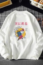 T4012-P25加绒P35简约帅气百搭长袖t恤男大码胖子卫衣薄外套，男装卫衣，电商A040A