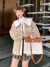 娃娃领皮毛一体，火爆，其它，S.S