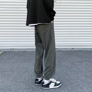 男秋季新款港风休闲裤N3011P35图片