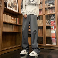 纯色休闲裤子男防水冲锋裤男春秋季美式机能时尚裤子户外登山裤，男装休闲裤，星座218-1（原230）