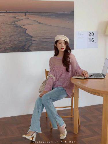 心机毛衣，外穿气质，内搭显白，女装针织衫/毛衣，BD