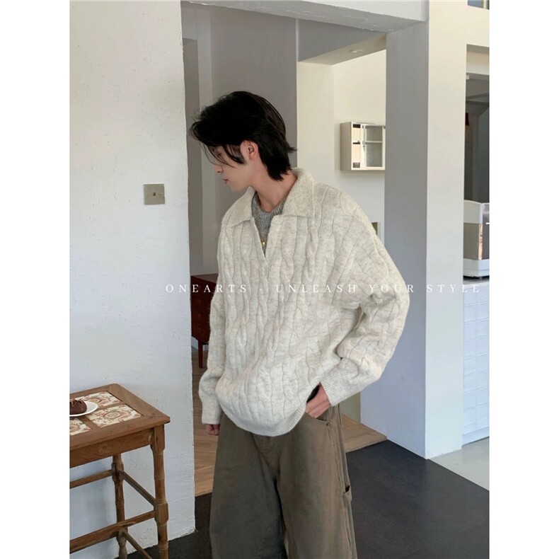 现货原宿ins简约新款流行徦二件毛衣M582/P57，男装针织衫/毛衣，星座205-3