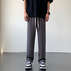 美式高街小直角后脚跟排扣西裤简约潮流休闲裤XZ211-1-K2316-P50，男装休闲裤，星座211-1