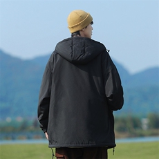 2025冬季新款cityboy大码大口袋羊羔毛棉衣M-5XHM22543-P110，男装棉衣，电商A022