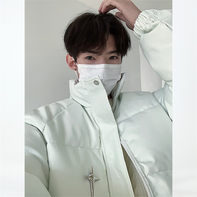 MF02-特P105冬季加厚情侣棉服外套面包服男保暖皮棉衣棉袄,男装棉衣,电商B327