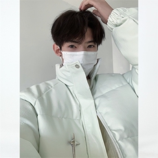 MF02-特P105冬季加厚情侣棉服外套面包服男保暖皮棉衣棉袄，男装棉衣，电商B327