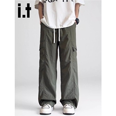 1506/QK3330/P31高个子超长版夏薄款直筒工装裤男青少年休闲男裤，男装工装外套，星座1506