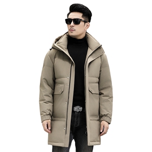 B60111钱塘2020-3冬季厚款时尚休闲中年长款男士羽绒服P305图片