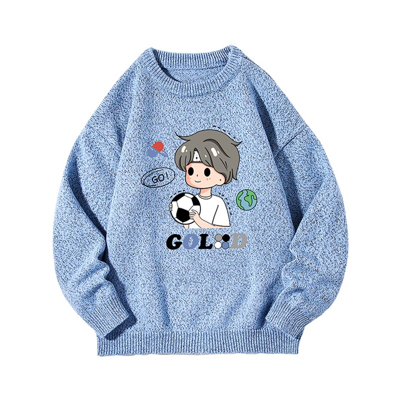 加厚加绒毛衣男大码毛线衣男针织衫M19207-P45加绒款-P65白底,男装针织衫/毛衣,电商A040A
