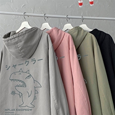 JK41092-P92纯棉连帽夹克男士大码工装夹克男外套男，男装夹克，电商A040