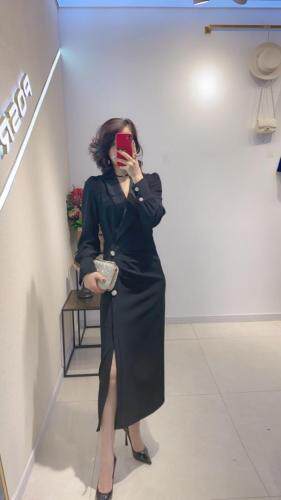 新款女人味连衣裙，女装连衣裙，珀莎