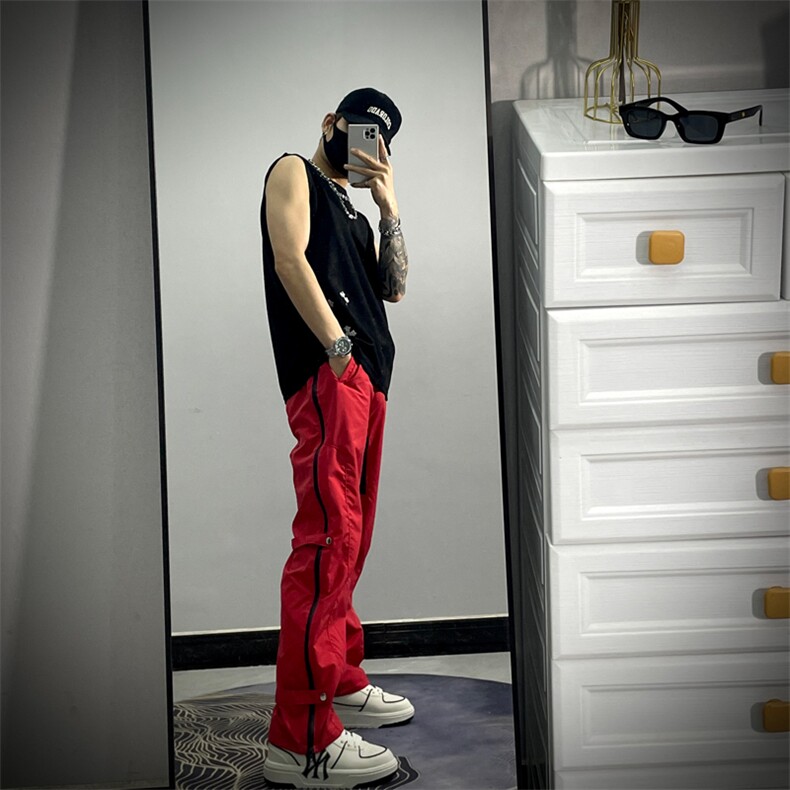 23拉链开叉机能登山冲锋裤男春夏户外工装裤JX313-P55,男装休闲裤,星座1109-3