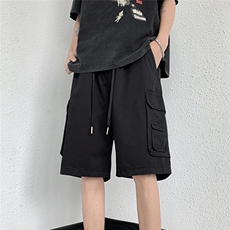 男士工装短裤夏季纯休闲五分裤宽松直筒中裤XZ212-QDK715-P38，男装休闲裤，星座212