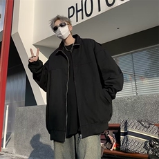 古着vintage美式复古立领cleanfit外套男春秋款飞行员棒球服夹克，男装夹克，星座302B