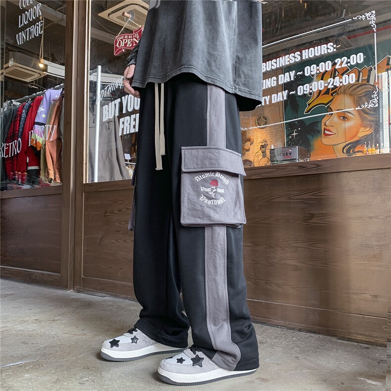 秋冬工装休闲裤男卫裤D329-QM530-P65控85-面料65棉35涤纶,男装休闲裤,电商D329
