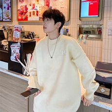 高质量！秋冬季半高领毛衣男士加绒加厚线衣男针织衫男MY183-P45，男装针织衫/毛衣，电商B367