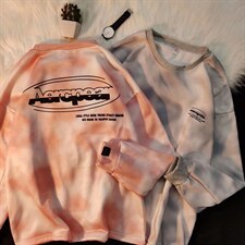 春季新款圆领印花宽松潮流百搭卫衣Y6P30，男装卫衣，星座1116-2