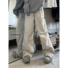 B221美式ins街头hiphop宽松工装休闲裤子LK23122-P65控88，男装休闲裤，电商B221