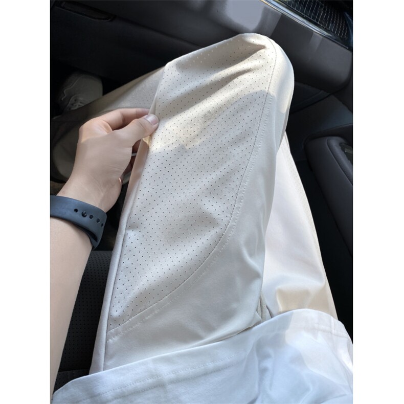 抖音品质透气直筒气孔设计休闲百搭冰丝裤B315-K25429-特p25控48,男装休闲裤,电商B315