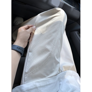 抖音品质透气直筒气孔设计休闲百搭冰丝裤B315-K25429-特p25控48图片