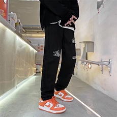 新款春季水洗牛仔裤直筒修身WH08P45，男装牛仔裤，星座1116-2
