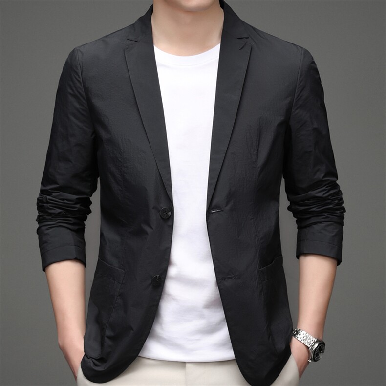YYA192203男士2023年秋季新款长袖西服休闲青年夹克西装P165,男装西服,电商B360