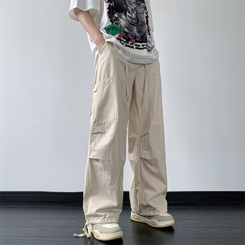 B221美式ins街头hiphop宽松工装休闲裤子LK23122-P65控88,男装休闲裤,电商B221